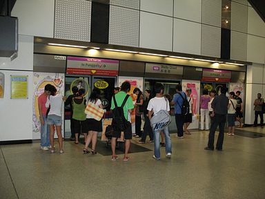 Singapore - MRT Station