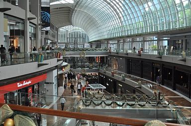 Singapore - Shopping Mall at Marina Sands