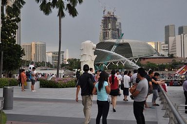 Singapore - Marina Bay/Merlion