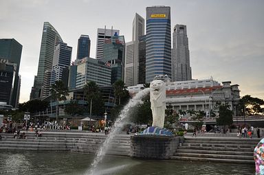 Singapore - Marina Bay/Merlion