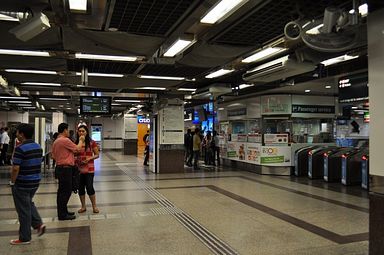 Singapore - MRT Station