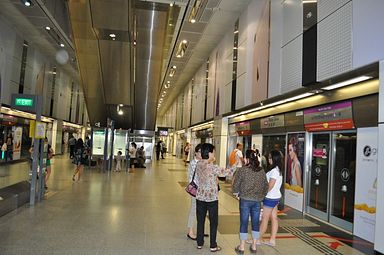 Singapore - MRT Station