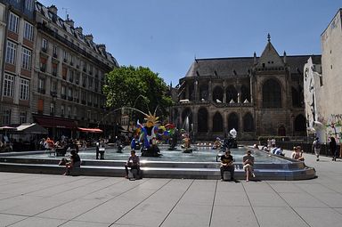 Paris - Fontaine Stravinsky