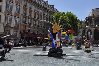 Paris - Fontaine Stravinsky