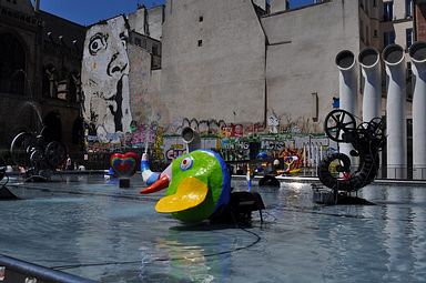 Paris - Fontaine Stravinsky