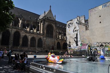 Paris - Fontaine Stravinsky