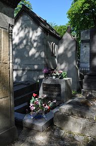 Paris - Cimetiere du Pere-Lachaise/Jim Morrison