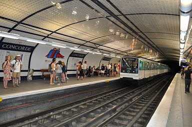 Paris - Metropolitain Concorde