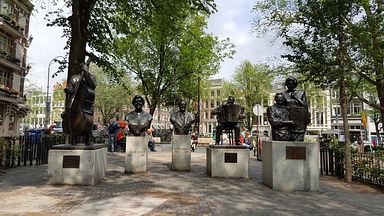 Amsterdam - Playground Johnny Jordaan Plein