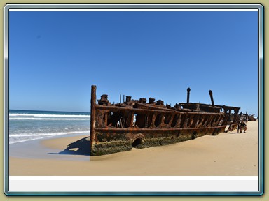 S.S. Maheno - 75 Mile Drive Beach/ Fraser Island (QLD)