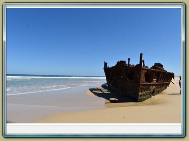 S.S. Maheno - 75 Mile Drive Beach/ Fraser Island (QLD)