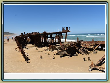 S.S. Maheno - 75 Mile Drive Beach/ Fraser Island (QLD)