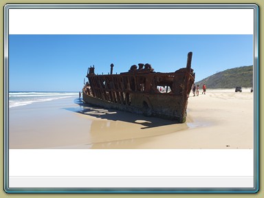 S.S. Maheno - 75 Mile Drive Beach/ Fraser Island (QLD)