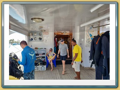 Tauchfahrt zum Panorama Reef